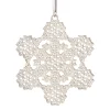 2024 Sterling Silver Snowflake Ornament