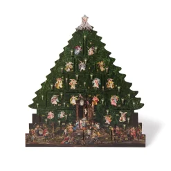 Angel Tree Wooden Advent Calendar