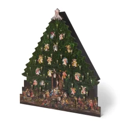 Angel Tree Wooden Advent Calendar
