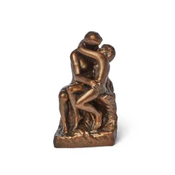Auguste Rodin: The Kiss Bronze-Toned Sculpture