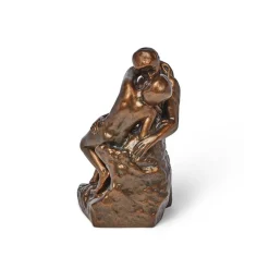 Auguste Rodin: The Kiss Bronze-Toned Sculpture