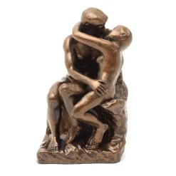 Auguste Rodin: The Kiss Bronze-Toned Sculpture