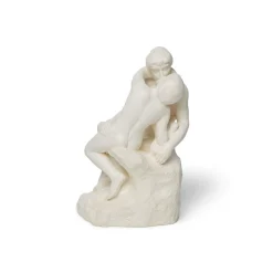 Auguste Rodin: The Kiss Medium White Sculpture