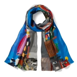 Bearden The Block Oblong Silk Scarf