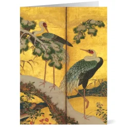 Birds and Flowers of the Four Seasons Holiday Cards