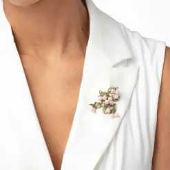 Blushing Berries Brooch