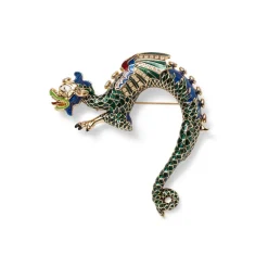 Bohemian Dragon Brooch