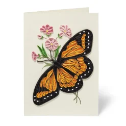 Butterfly Quilled Card