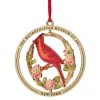 Cardinal Grosbeak Spinning Ornament