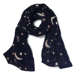 Celestial Beaded Scarf