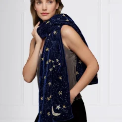 Celestial Beaded Scarf