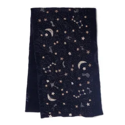 Celestial Beaded Scarf