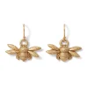 Chinese Bee Drop Earrings