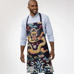 Chinese Dragon Rank Badge Apron