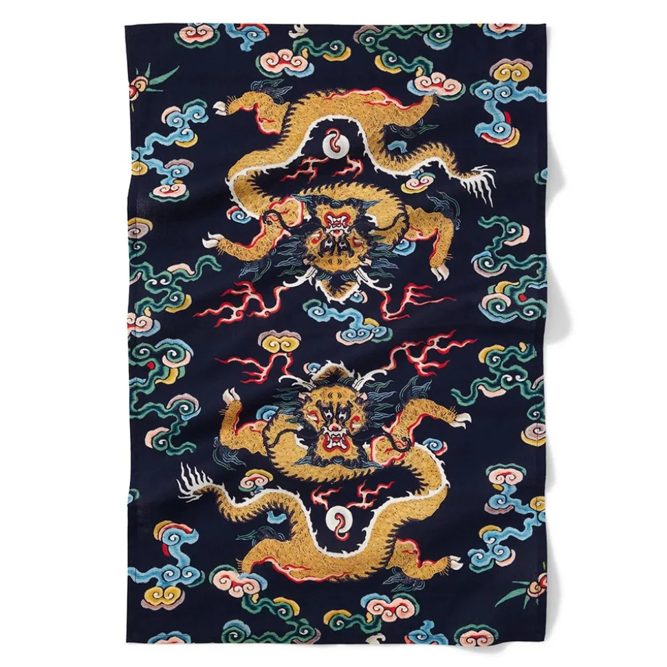 Chinese Dragon Rank Badge Tea Towel
