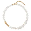 Cypriot Twist Pearl Necklace