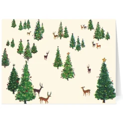 Dehn: Christmas Tree Forest Holiday Cards