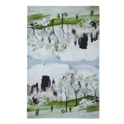 Dehn Spring in Central Park Tea Towel