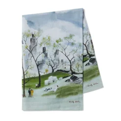 Dehn Spring in Central Park Tea Towel