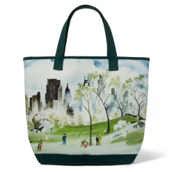 Dehn Spring in Central Park Zip Tote