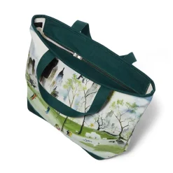 Dehn Spring in Central Park Zip Tote