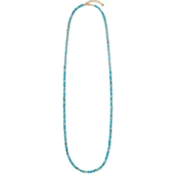 Egyptian Hathor Turquoise Long Necklace