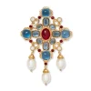Ellen Jeweled Brooch