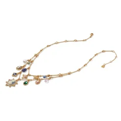 European Cameo Charm Necklace