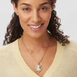 European Cameo Pendant Necklace