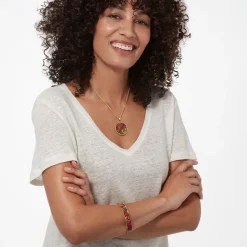 Favrile Tulip Enamel Bangle