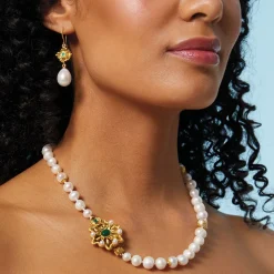 French Amor Double-Drop Earrings