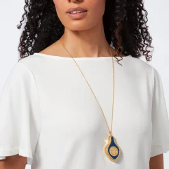 French Loupe Magnifier Pendant Necklace