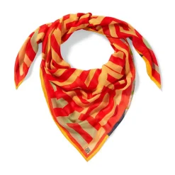 Gee's Bend Kennedy Basket-Weave Oversize Square Scarf