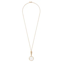 Gilded Age Magnifier Pendant Necklace