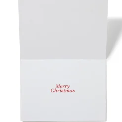 Gordon: Santa Riding Reindeer Fine Holiday Cards