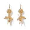 Greek Eros Drop Earrings