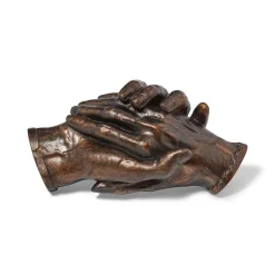 Harriet Goodhue Hosmer: Poets' Hands Sculpture
