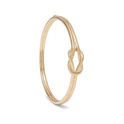 Herakles Knot Hinged Bangle