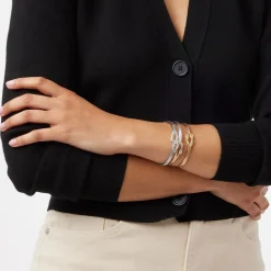 Herakles Knot Hinged Bangle