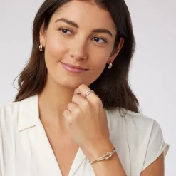 Herakles Knot Hoop Earrings