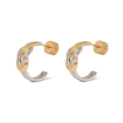 Herakles Knot Hoop Earrings