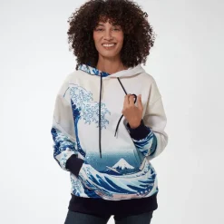 Hokusai Great Wave All-Over Print Unisex Hoodie