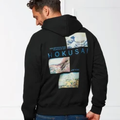 Hokusai Views of Mount Fuji Hoodie