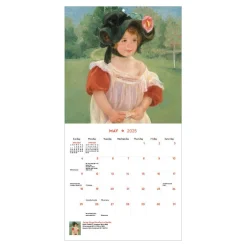 Impressionism and Post-Impressionism Mini Wall Calendar 2025