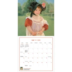Impressionism and Post-Impressionism Wall Calendar 2025