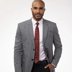 Indian Millefleurs Silk Necktie