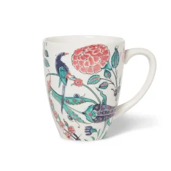 Iznik Garden Covered Mug with Tea Infuser