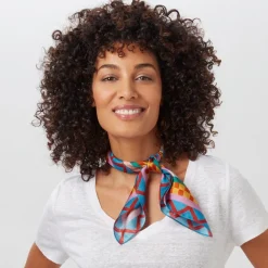 Johnson Three Children Silk Neckerchief