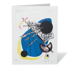 Kandinsky Small Worlds Happy Birthday Cards