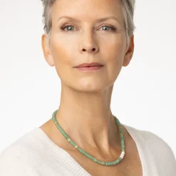 Karavas Gems Aventurine Beaded Necklace